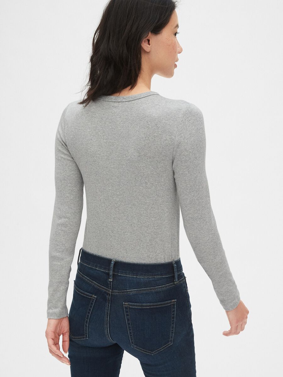 T-shirt in cotone Supima e modal stretch Donna_1