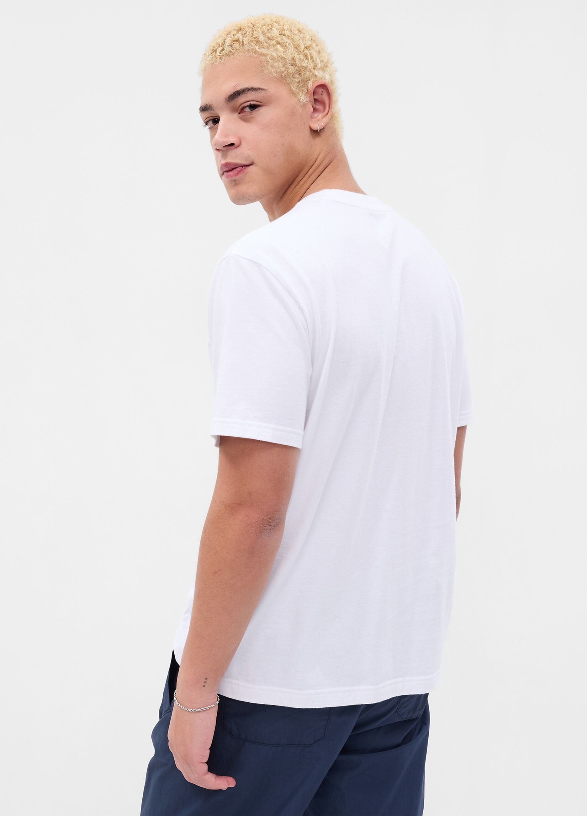 T-shirt con stampa logo Athletics_2