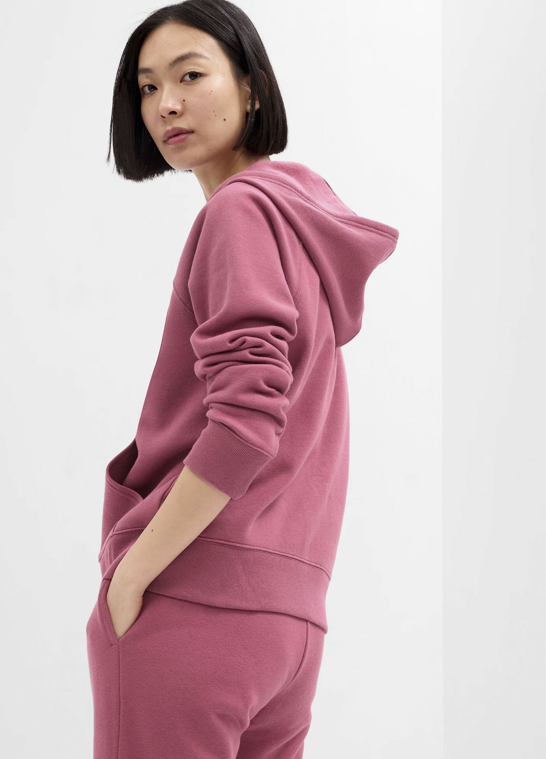 Full-zip sweatshirt with raglan sleeves and logo embroidery_1