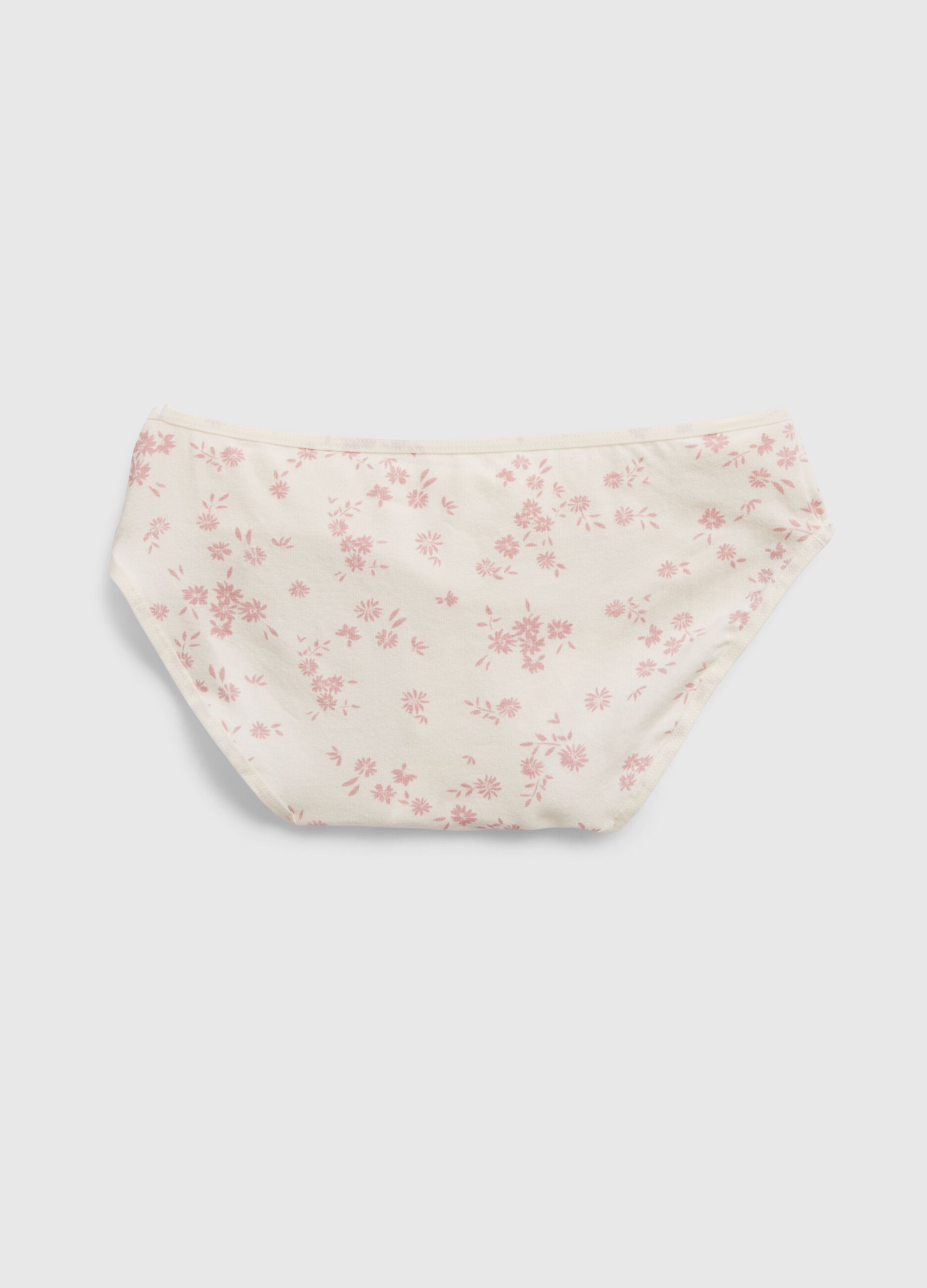 Five-pair pack briefs with assorted patterns_2