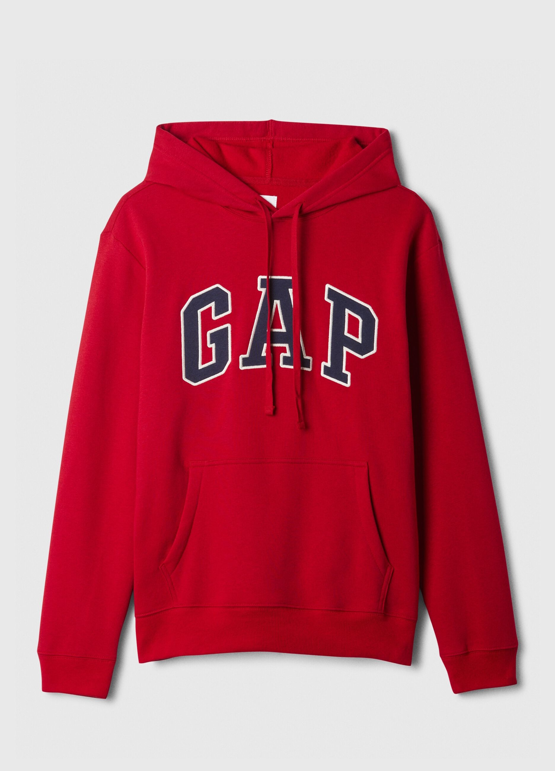 Felpa con cappuccio ricamo logo_3