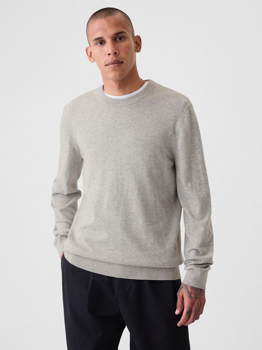 Pullover con scollo rotondo Uomo_0
