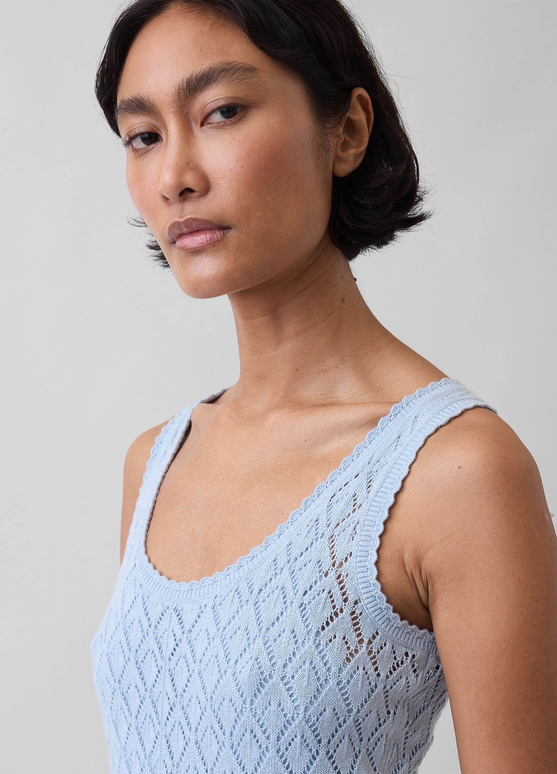 Vestito lungo in puro cotone