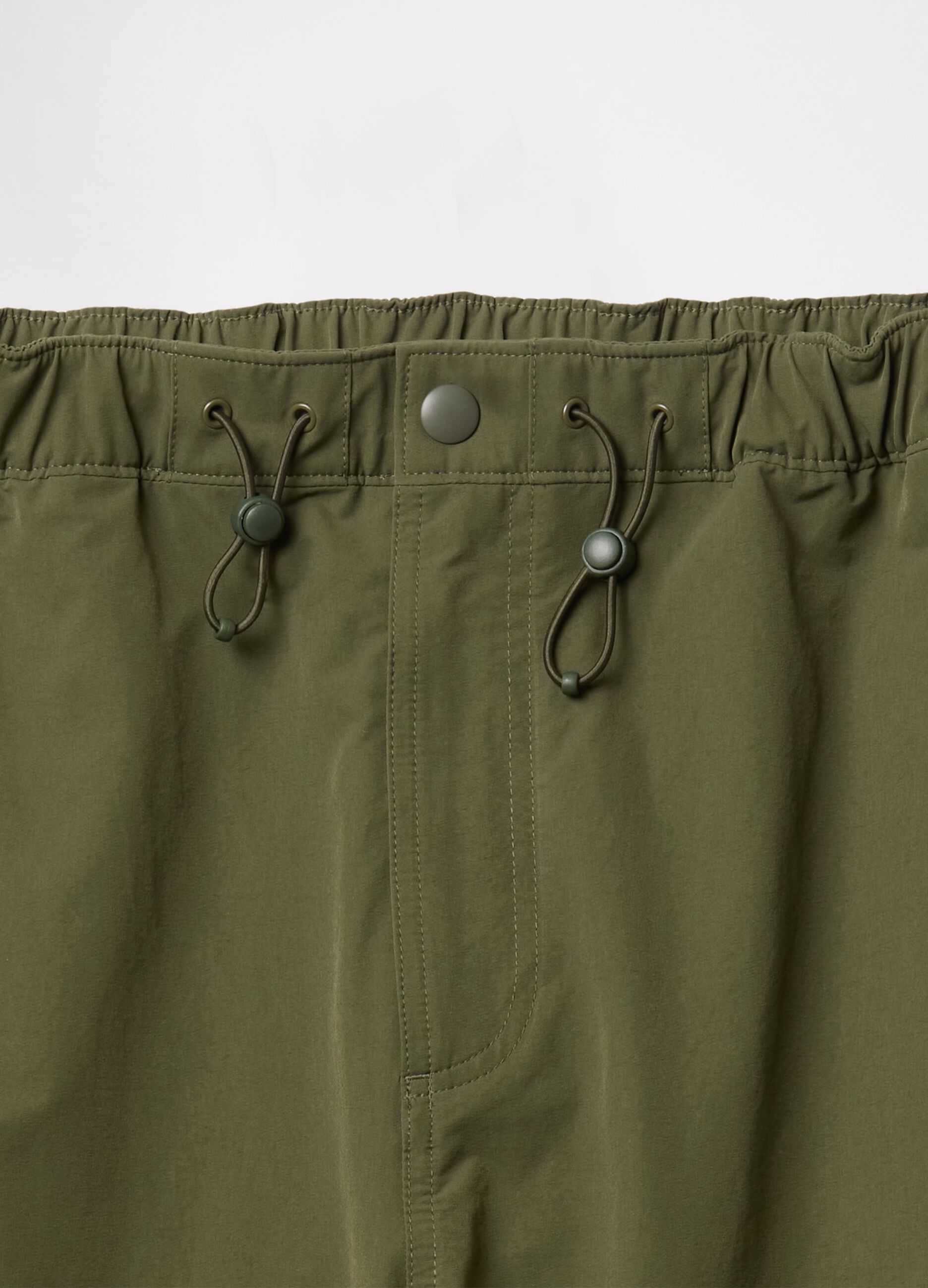 Pantaloni regular verdi Gap_5