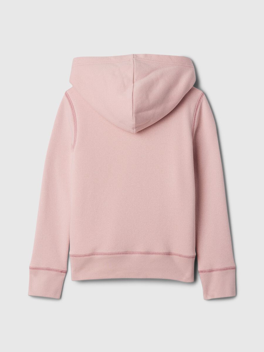 Full-zip con cappuccio interno in sherpa  Bambina_1