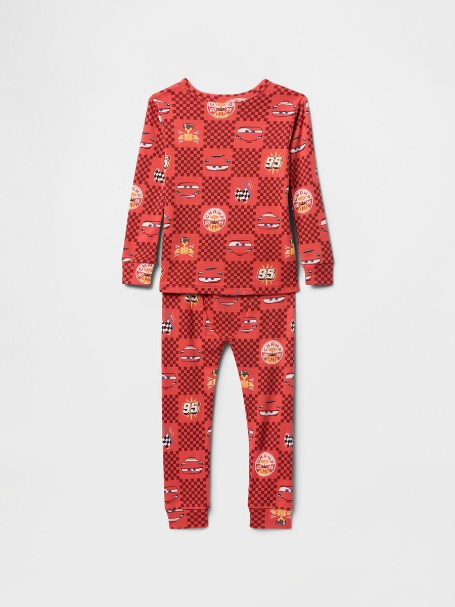 Pigiama Cars rosso con stampa Baby Boy_1