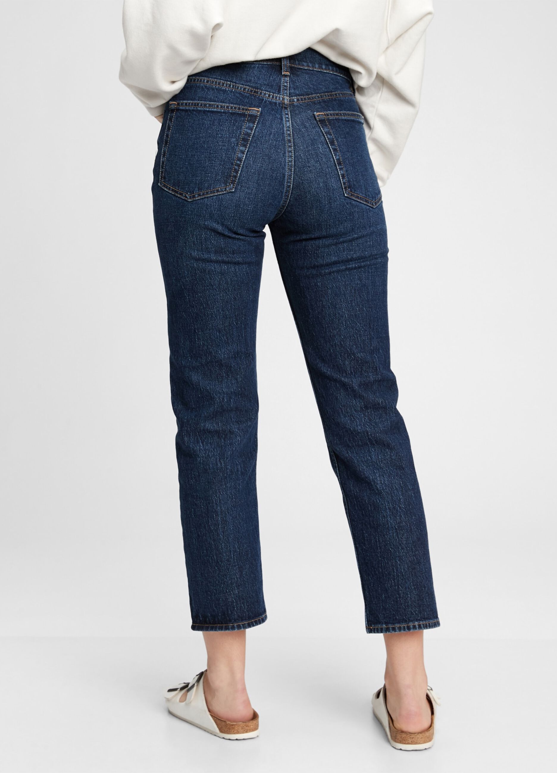 Straight-fit, high-rise jeans_3