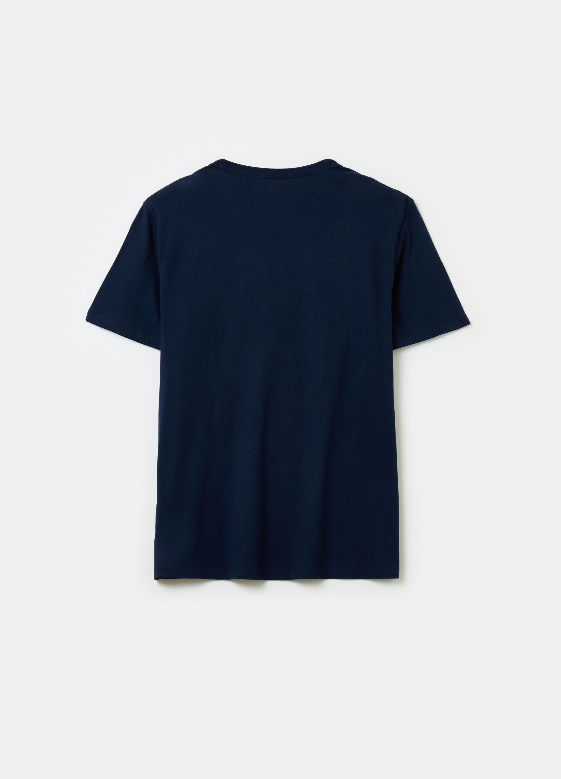 T-shirt con stampa logo e lettering_1