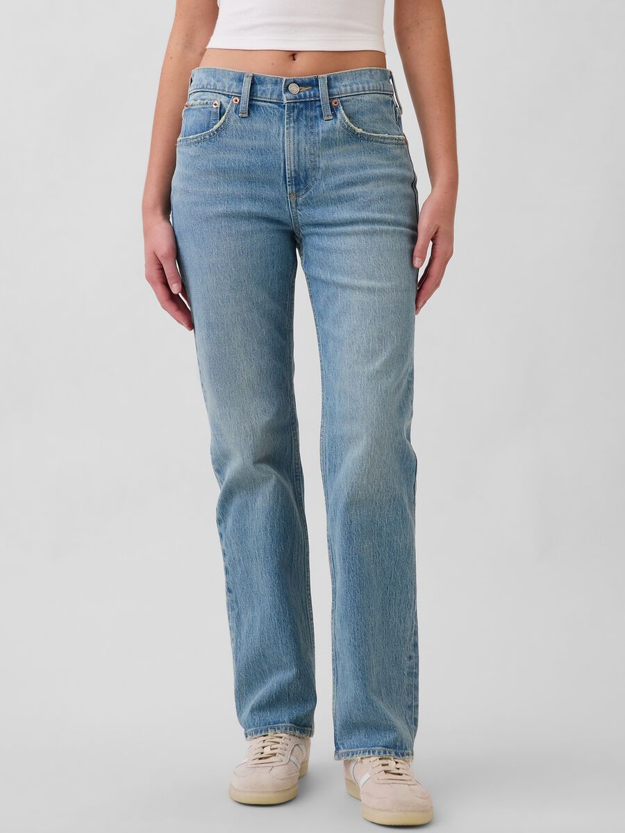 Jeans in cotone elasticizzato Donna_1