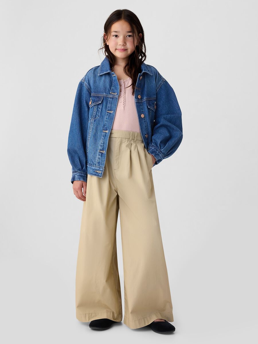 GAP x DÔEN Pantaloni a gamba larga Bambina_0