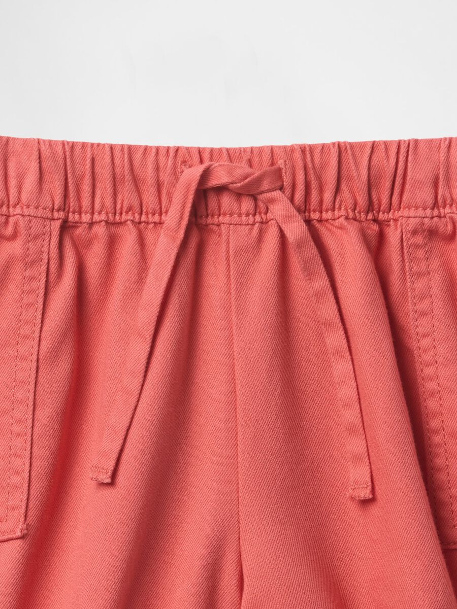 Shorts rosa in cotone Baby Girl_3