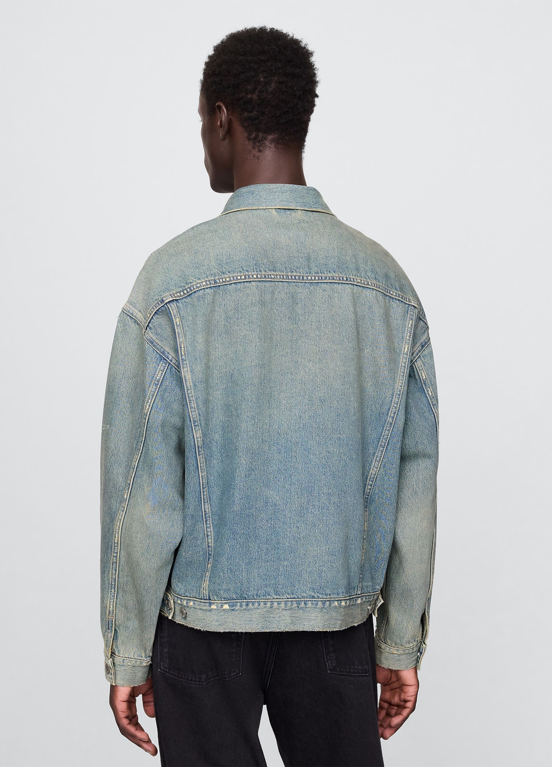 Giacca in denim gap in puro cotone_2