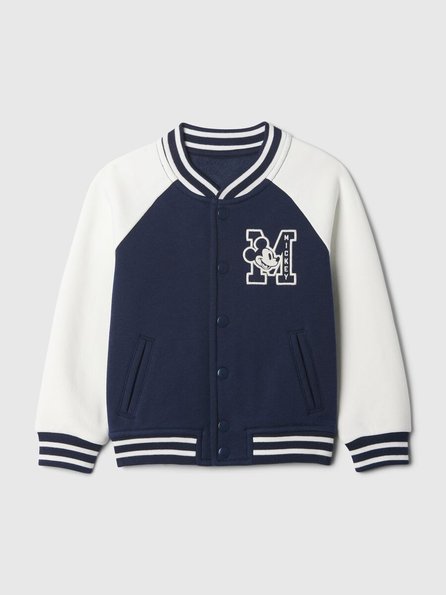 Varsity sweatshirt with Mickey Mouse print Baby Boy_0