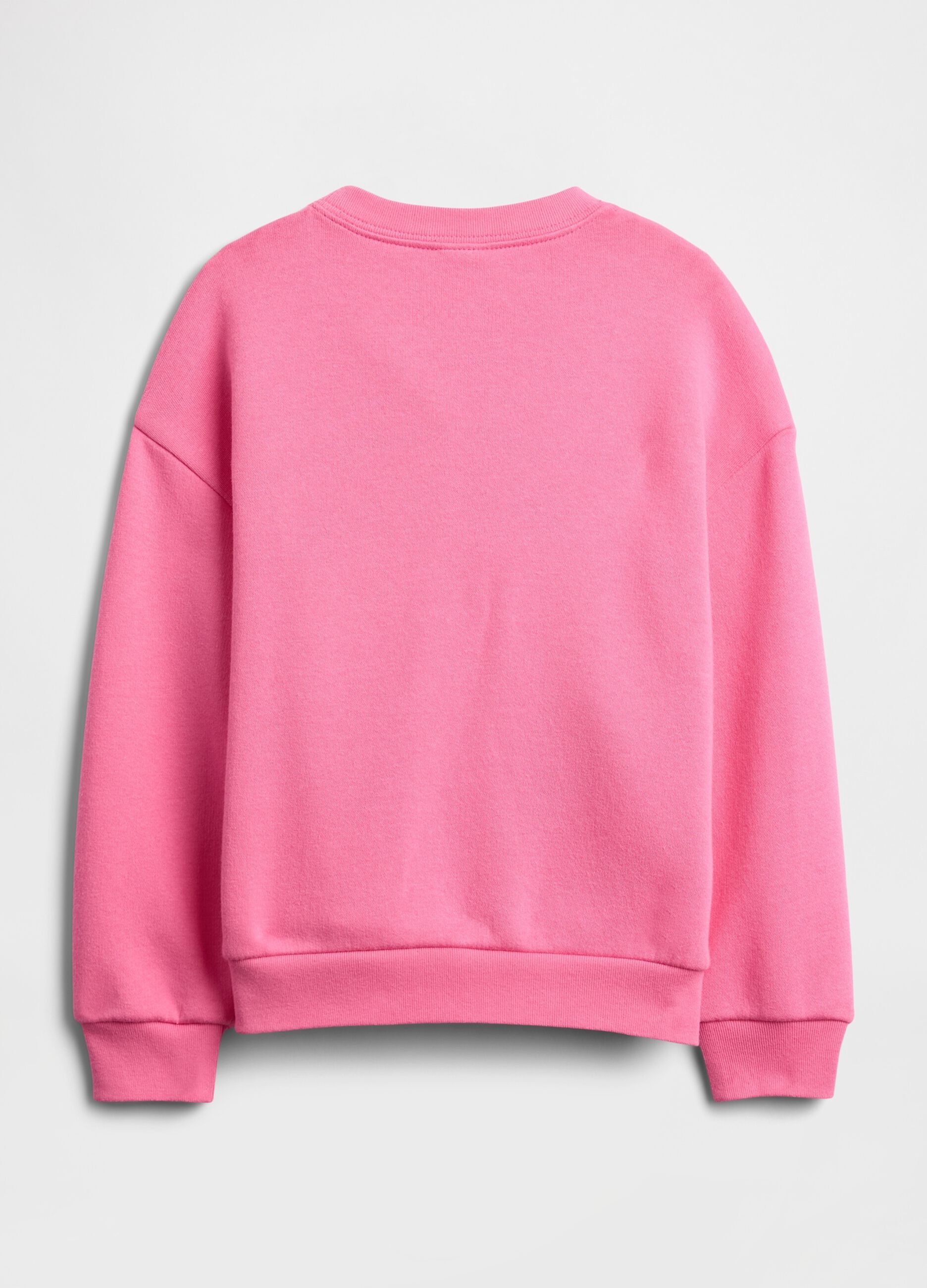 Felpa rosa in misto cotone_1