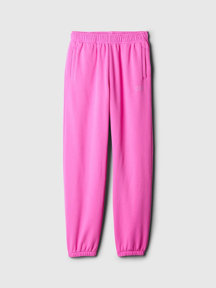 Joggers in felpa Bambina_3