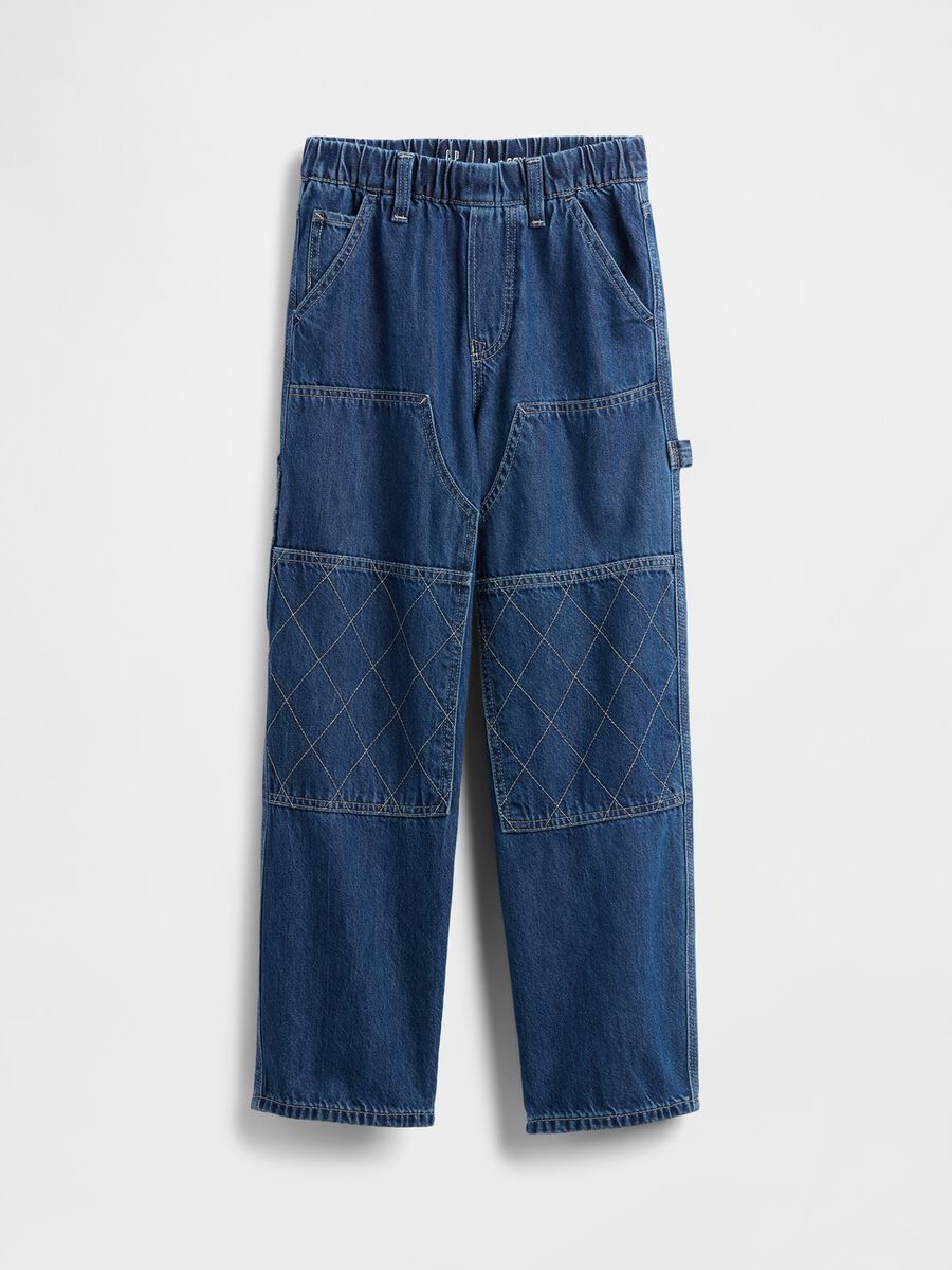 Pantaloni baggy in denim per ragazzo Bambino_4