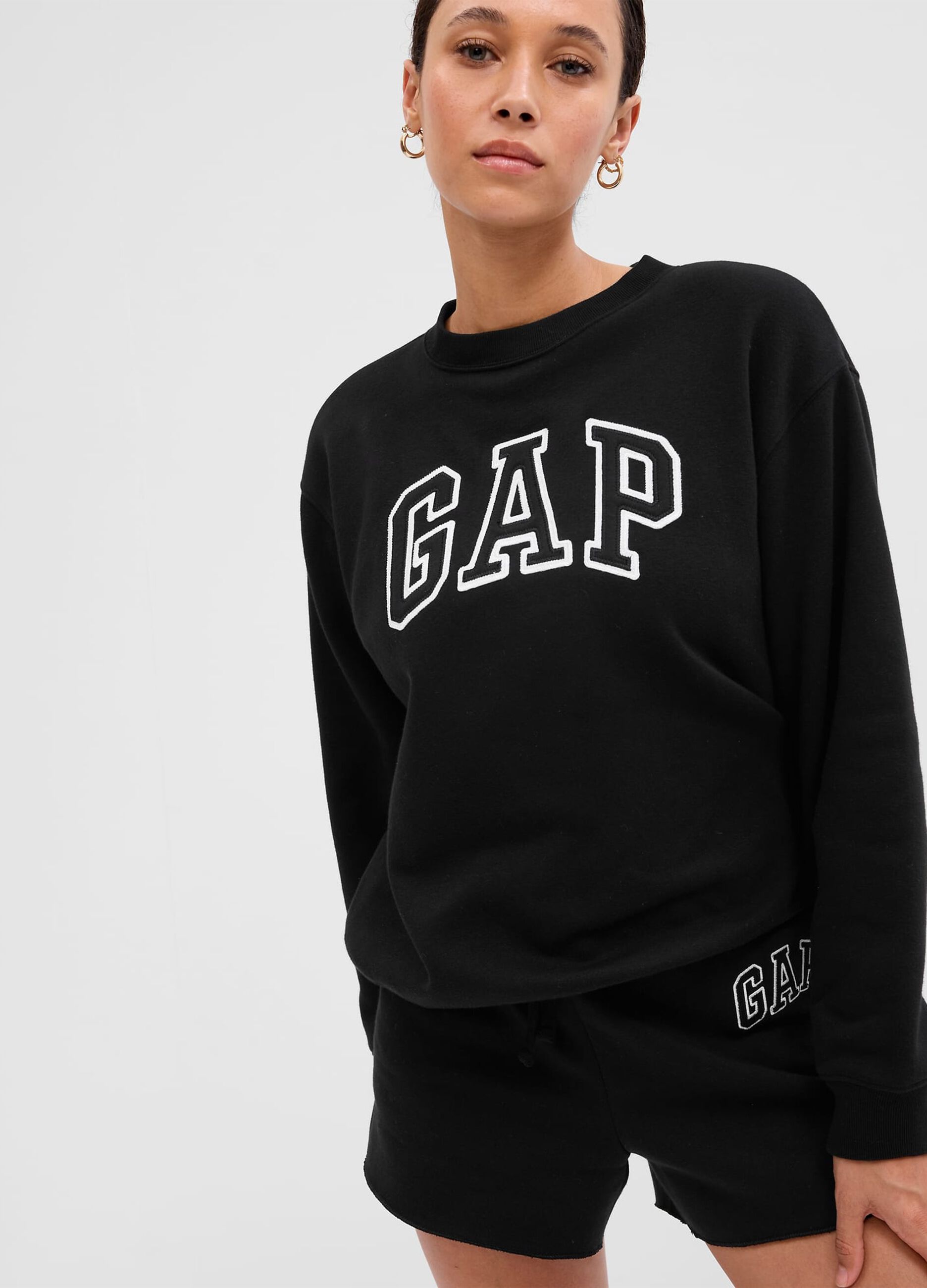 Felpa oversize senza cappuccio store
