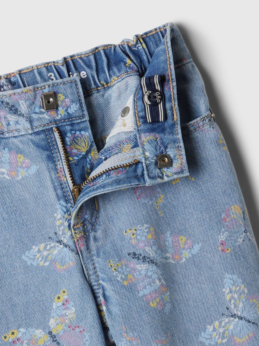 Stride-fit jeans with five pockets Newborn Boy_2