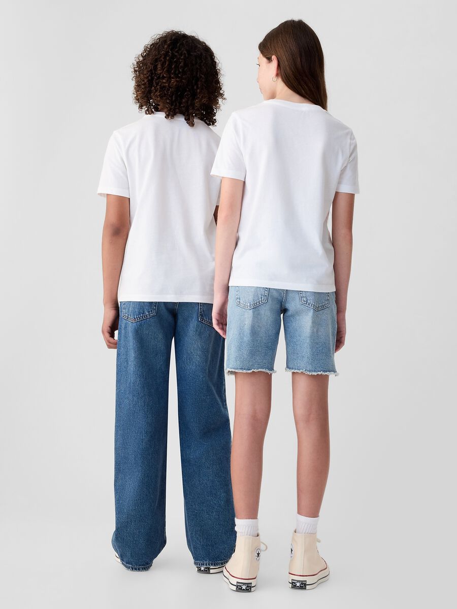 T-shirt in cotone con stampa Messi Unisex_3