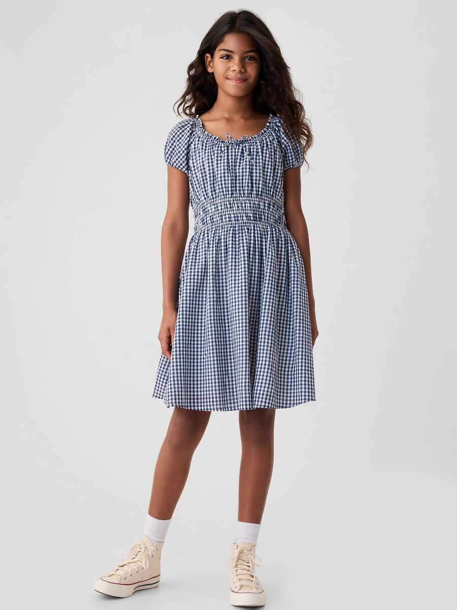 GAP for DÔEN dress in gingham cotton Girl_0