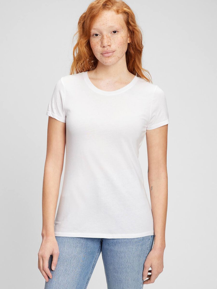 Twin-pack cotton and modal T-shirts Woman_1