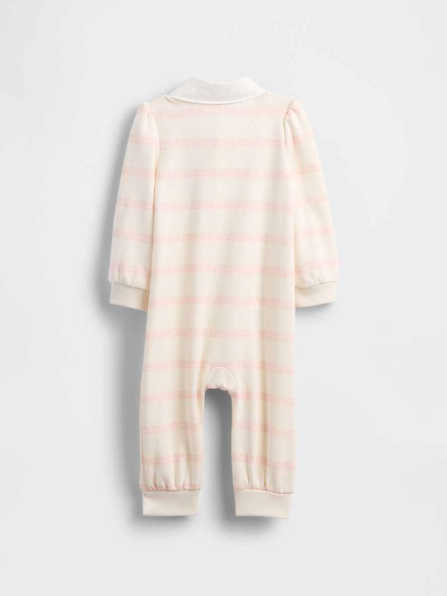 Tutina rosa in cotone per neonato unisex Neonato_1