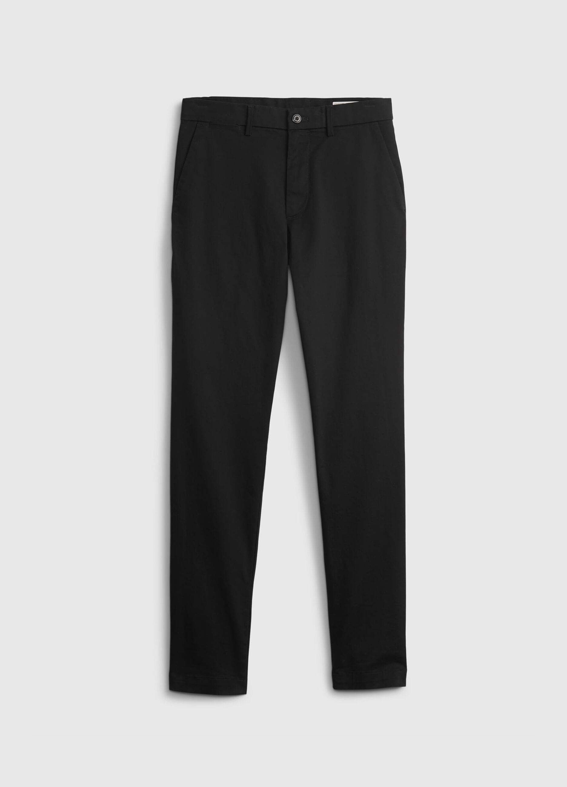 Slim-fit trousers in stretch cotton