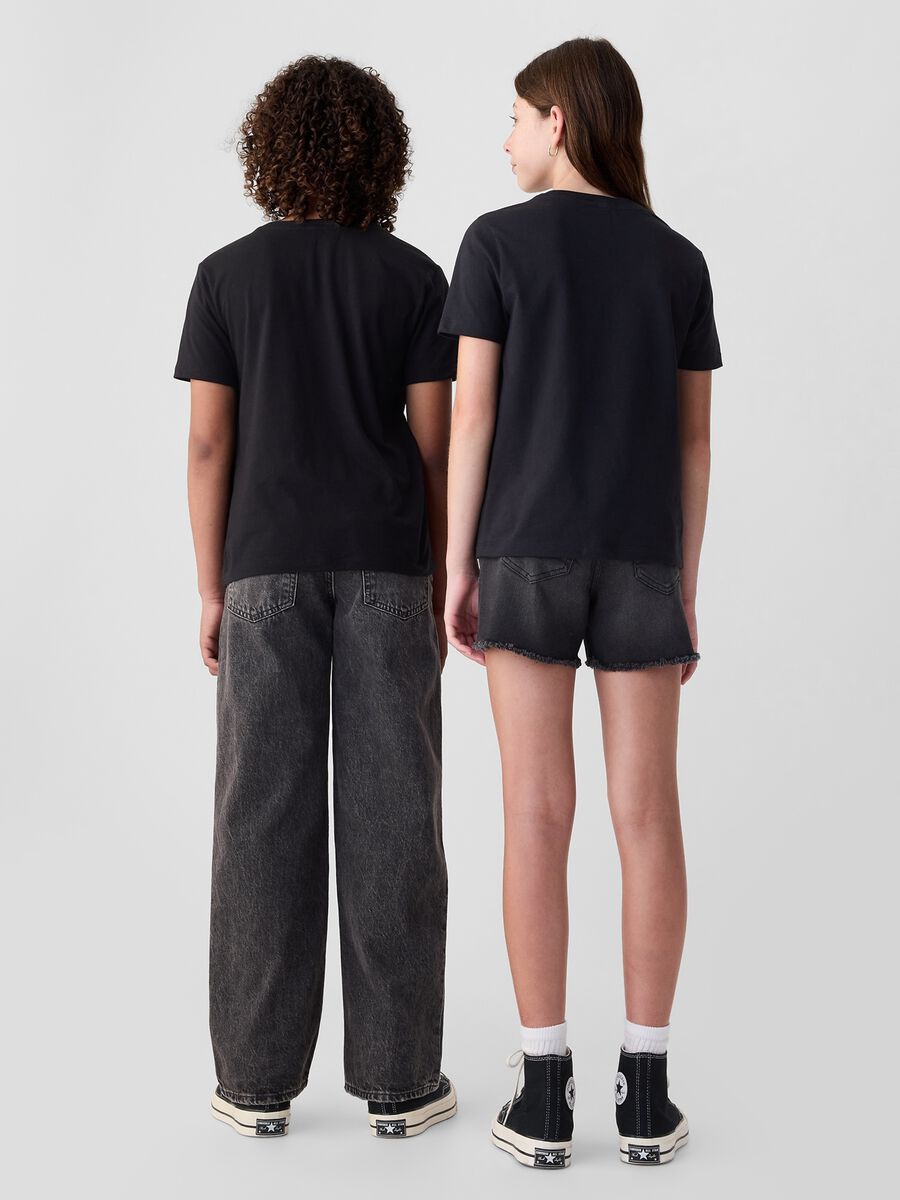 T-shirt in cotone con stampa Messi Unisex_3