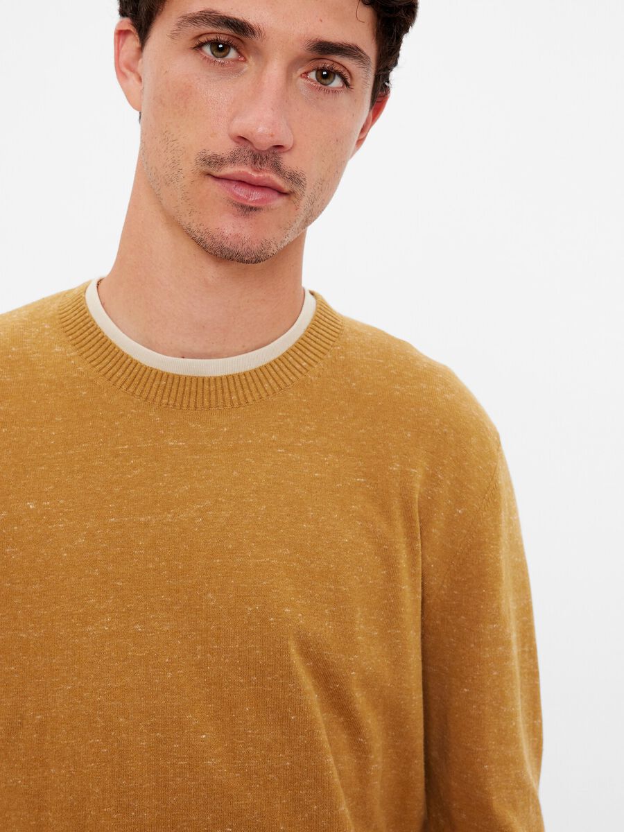 Pullover tricot mélange Uomo_0