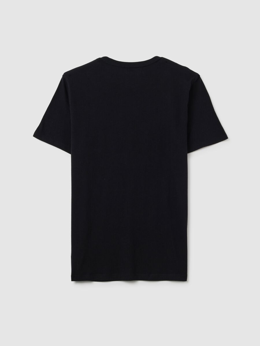 T-shirt with round neck and logo Man_4