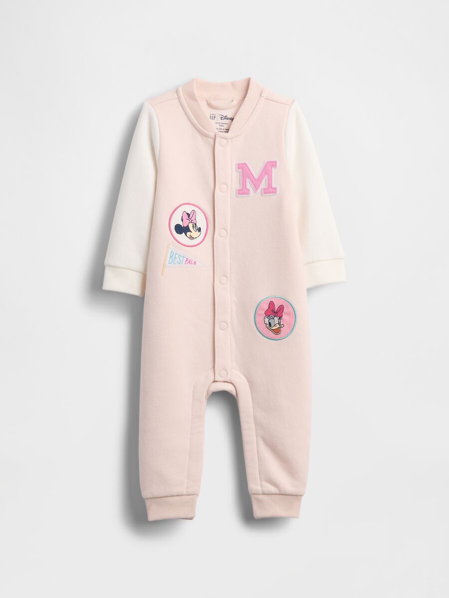 Tutina rosa unisex con ricami Disney Neonato_0