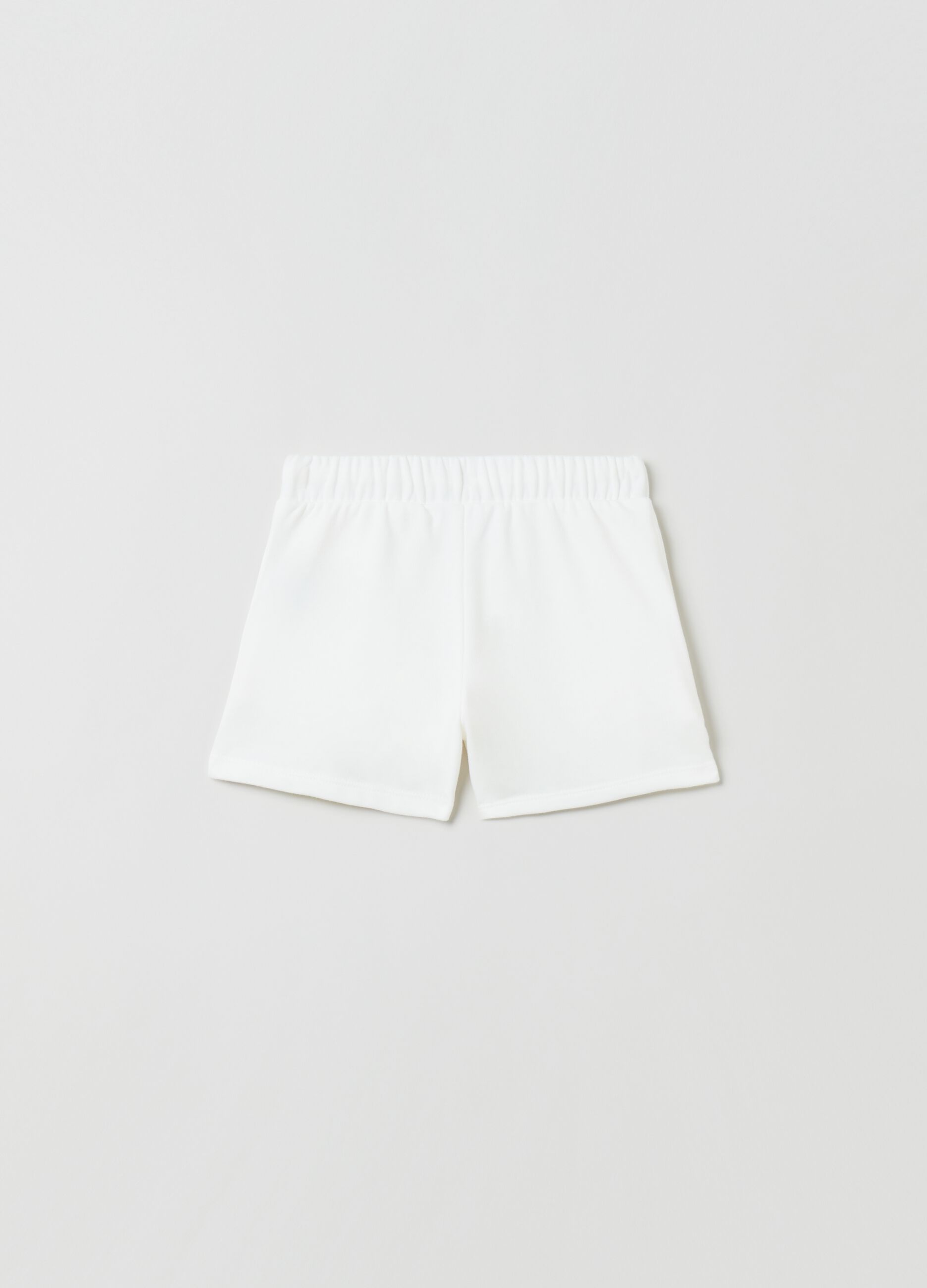 Shorts con stampa logo e arcobaleno_1