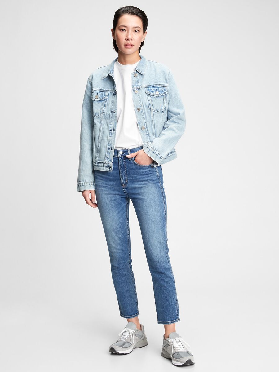 Slim-fit ankle jeans Woman_0