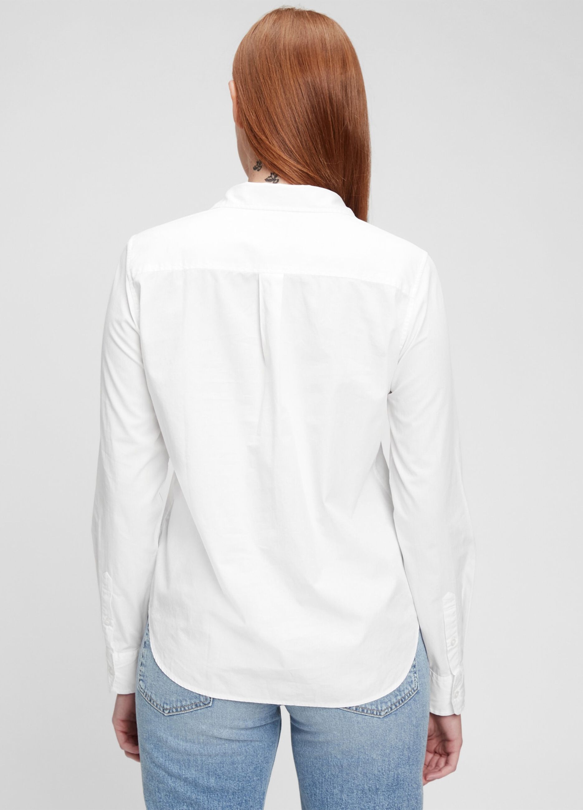 Cotton shirt with pocket