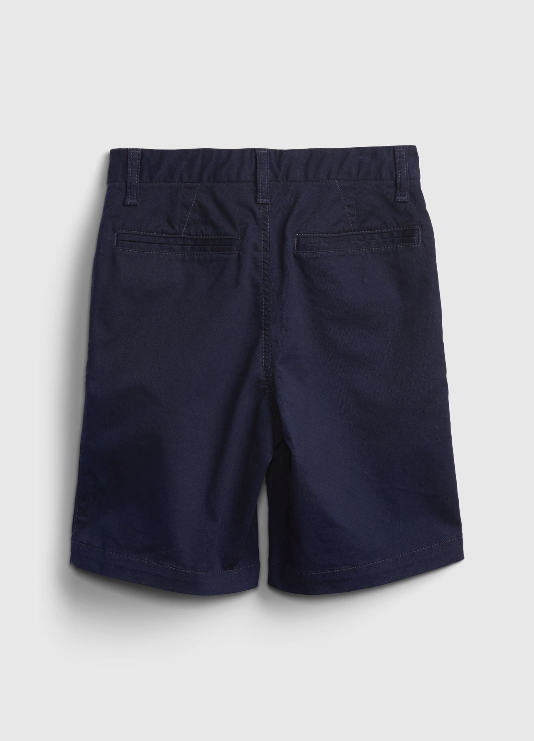 Stretch twill Bermuda shorts_2