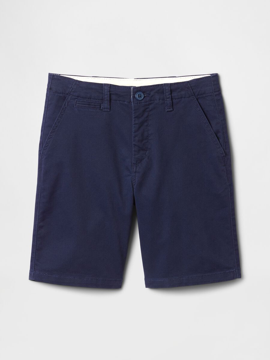 Bermuda blu navy stile casual Bambino_4
