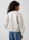 Felpa girocollo in misto cotone con logo GAP_1