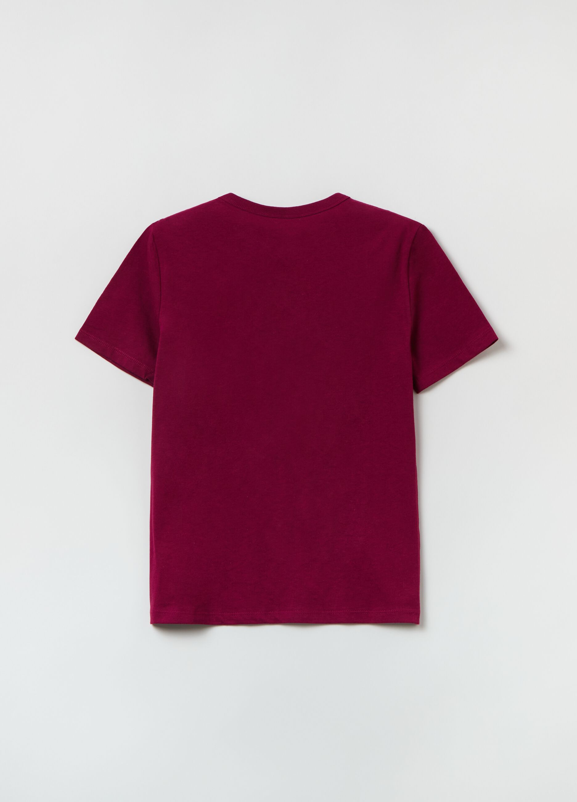 T-shirt with camo logo print_1