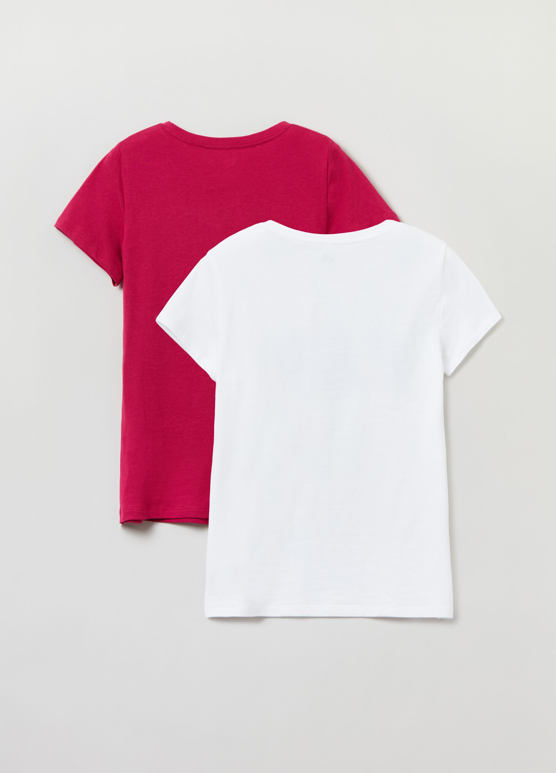 Two-pack T-shirts in cotton with logo print_5