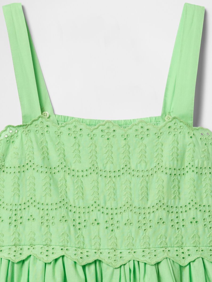 Gap Kids Green Cotton Dress Girl_3