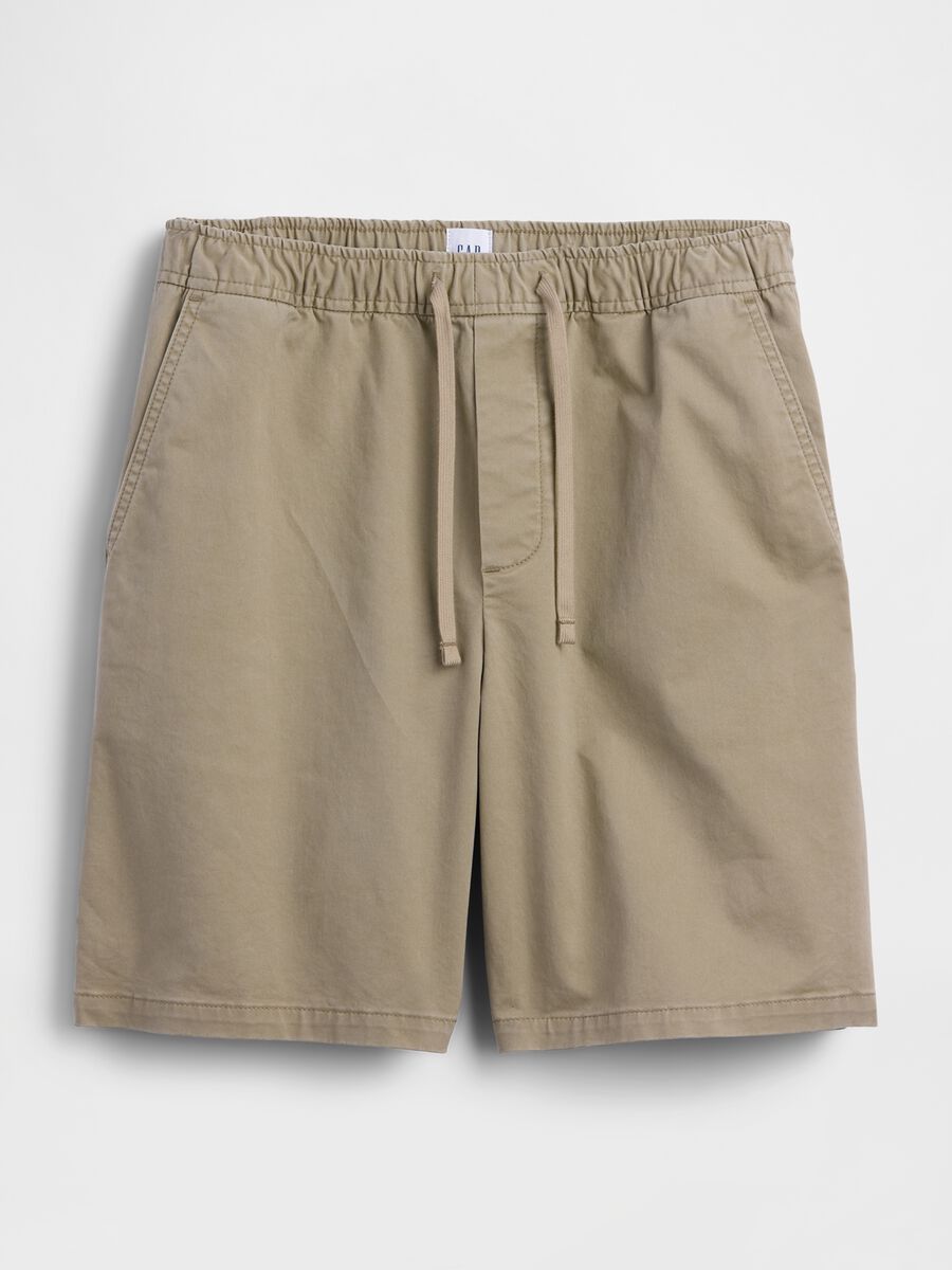 Stretch cotton shorts Man_5
