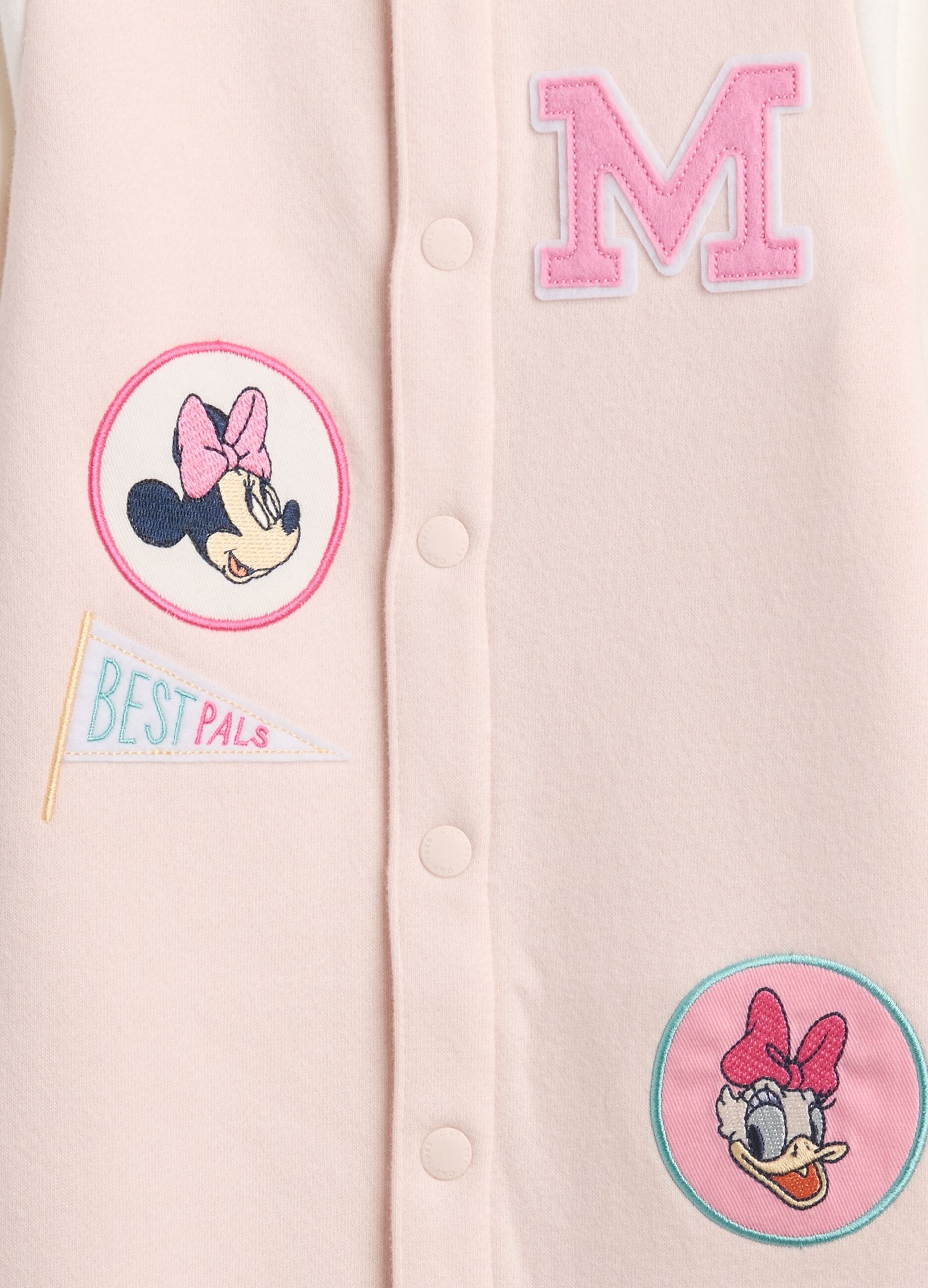 Tutina rosa unisex con ricami Disney_2