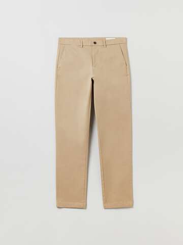 Pantaloni straight fit in cotone stretch_2