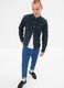 Camicia slim fit in popeline fantasia check_0