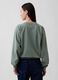 Felpa girocollo in misto cotone con logo GAP_2