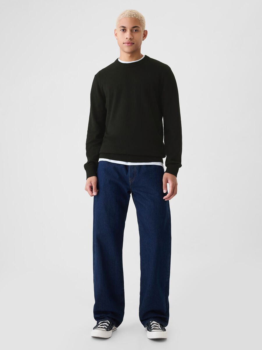 Pullover con scollo rotondo Uomo_1