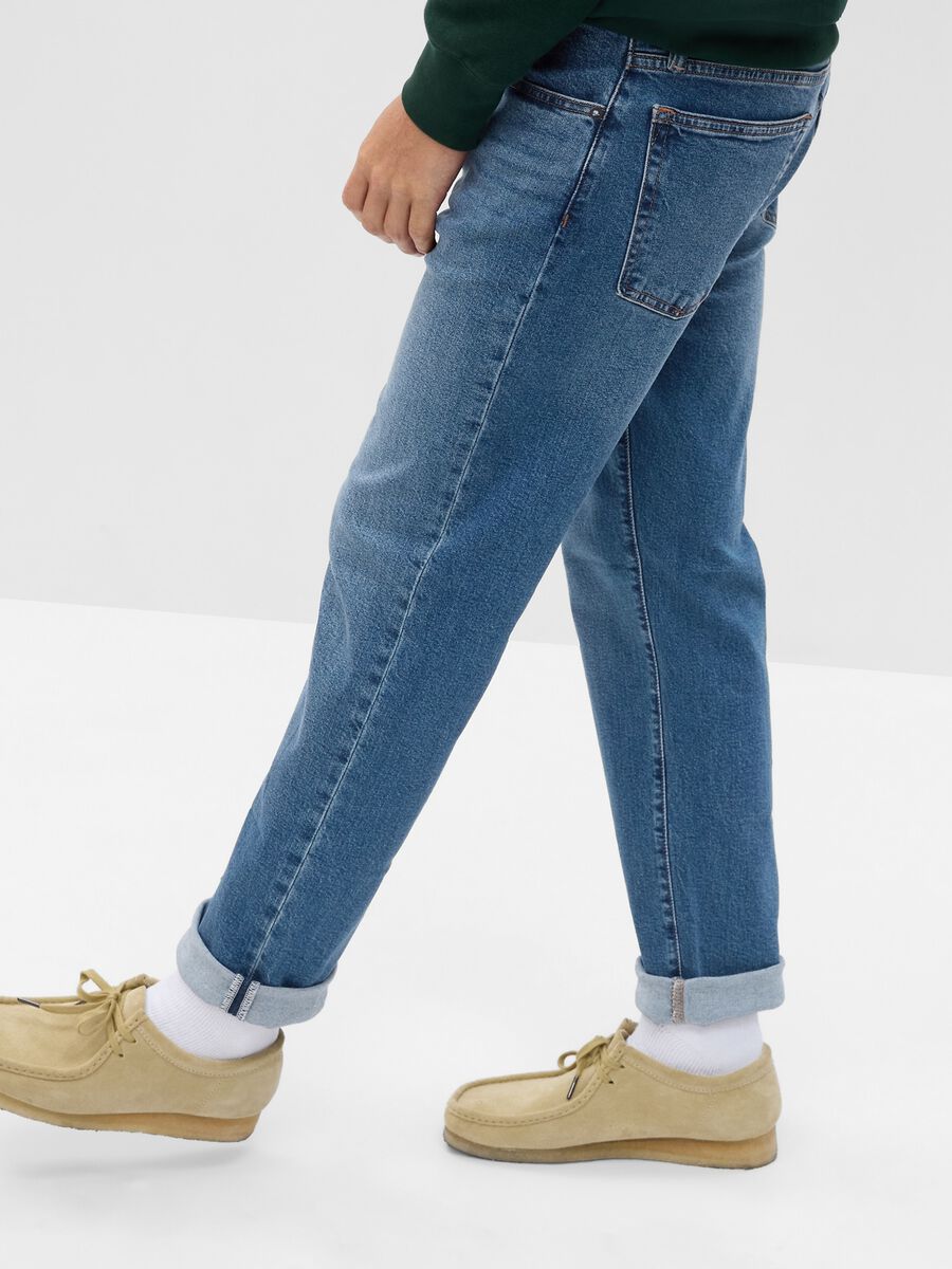 Jeans straight fit a vita media Uomo_2