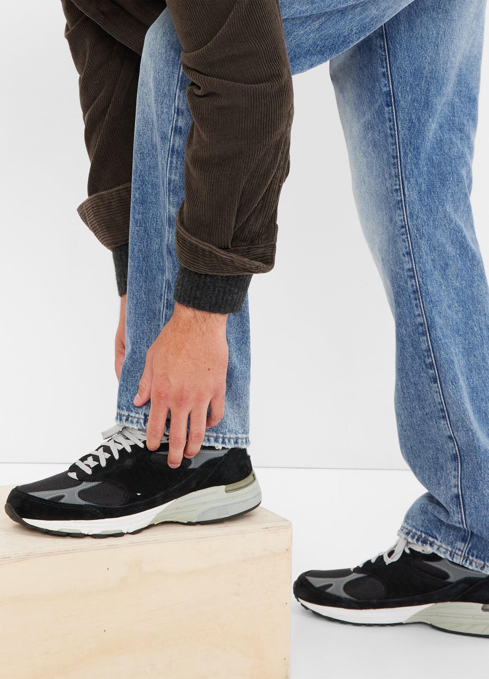 Straight-fit jeans in organic cotton