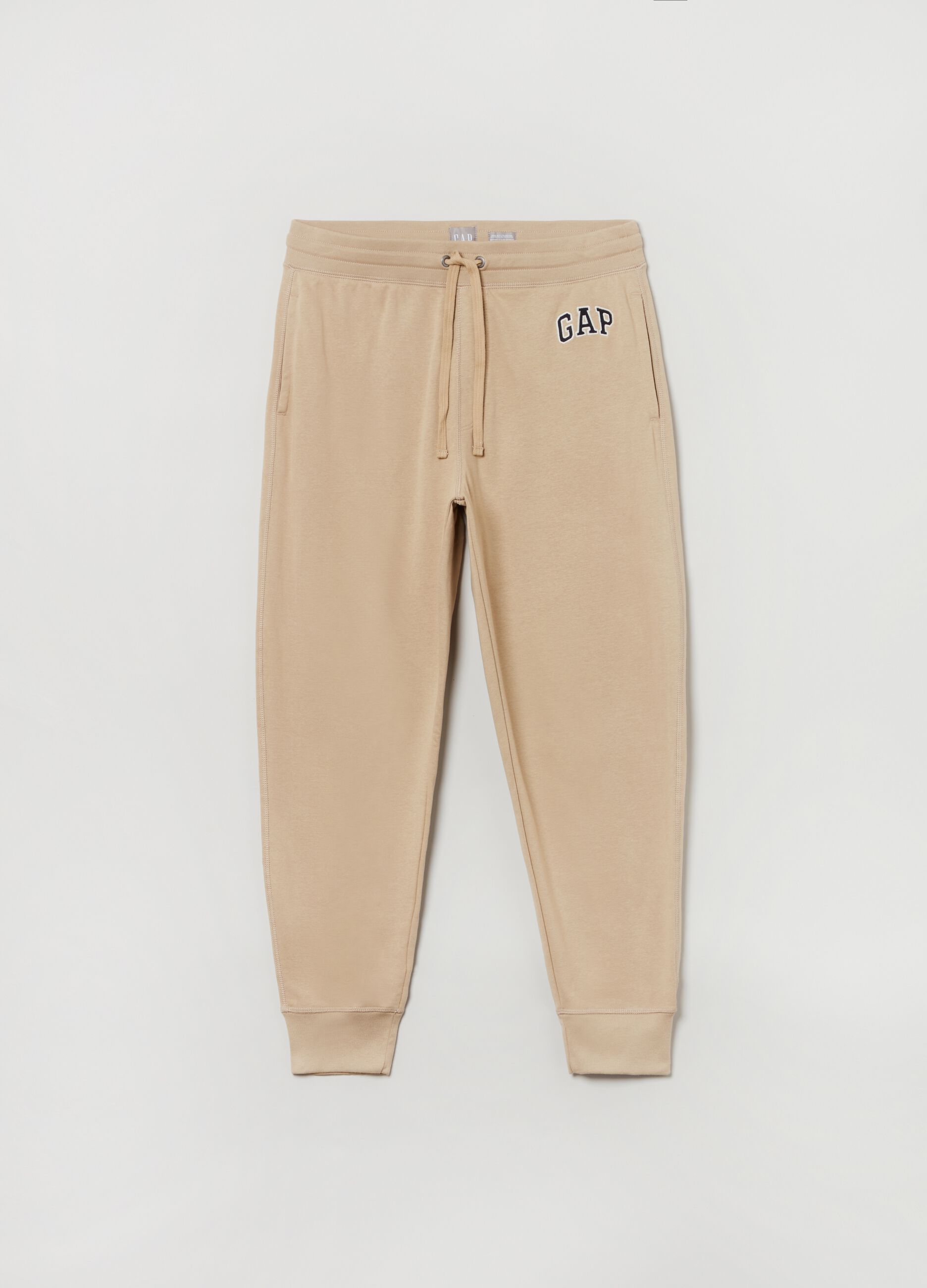 Joggers in felpa con ricamo logo