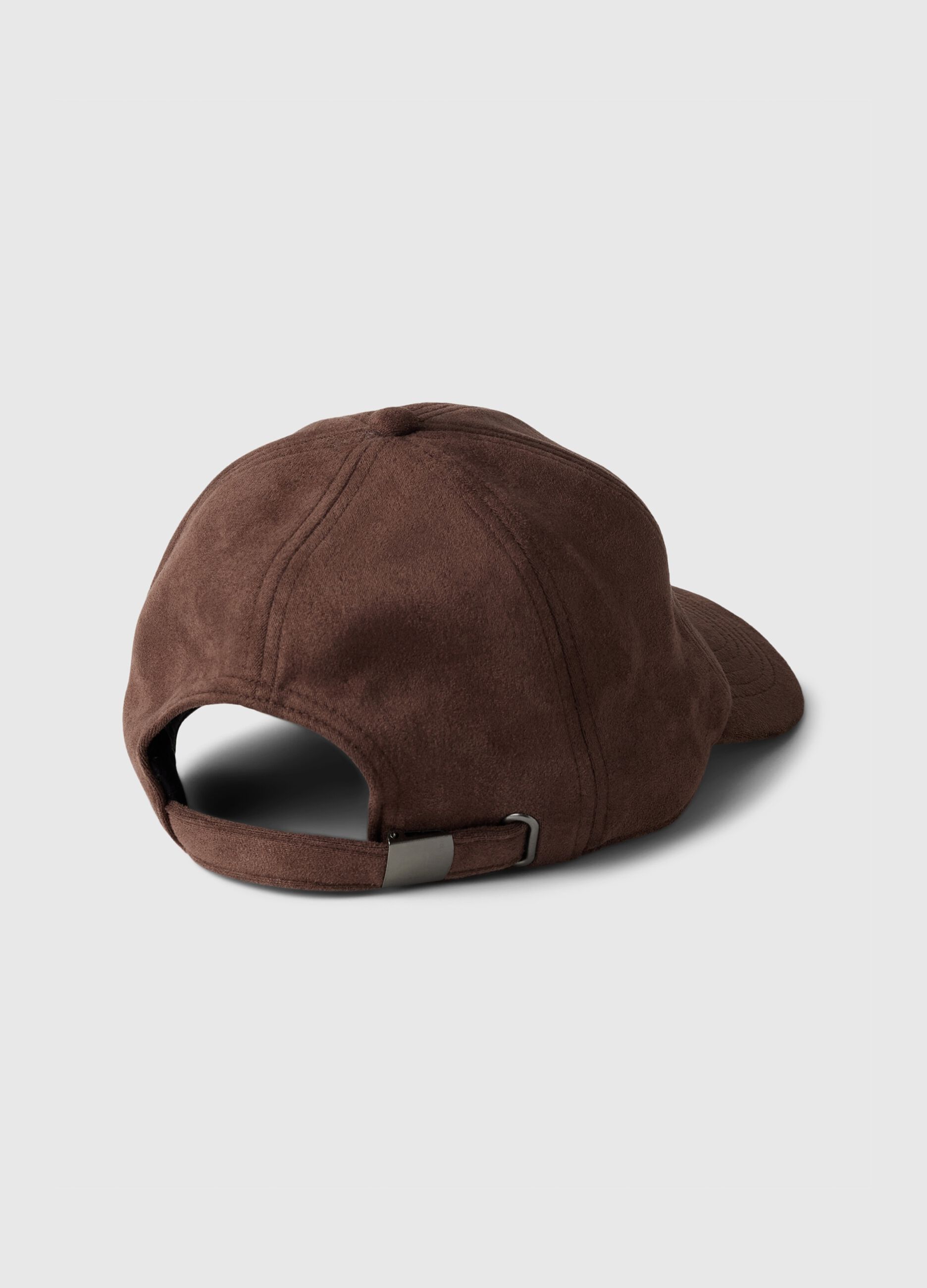 Cappello da baseball scamosciato